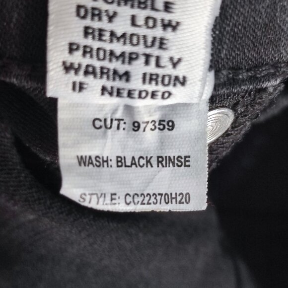 Celebrity Pink jeans women youth size 9/29 black curvy skinny stretch high-waist - Picture 7 of 14